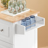 SoBuy Credenza con ruote 128x46x92cm FKW120-WN