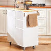 SoBuy Credenza con ruote 90x40x90 cm FKW124-WN