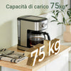 SoBuy FKW75-WN dettaglio materiale MDF bianco resistente e facile da pulire