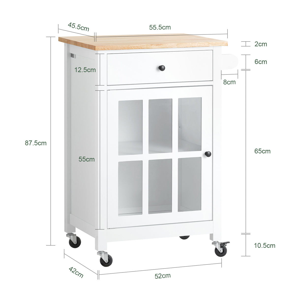 cucina mobile credenza con ruote in Attrezzatura da Pallavolo