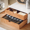 SoBuy Cassetto porta capsule in bambù 30x20x14cm FRG180-WN
