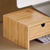SoBuy Supporto monitor in bambù 47x18x11cm FRG198-N