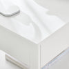 SoBuy Comodino 45x38x56cm FRG258-II-W