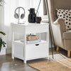 SoBuy Comodino 45x38x56cm FRG258-II-W