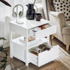 SoBuy Comodino 45x38x56cm FRG258-II-W