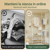 SoBuy Cabina armadio 195x42x295cm FRG34-II-W