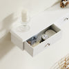 SoBuy Consolle tavolo con cassetti 94x15x10cm FRG43-L-W