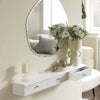 SoBuy Consolle tavolo con cassetti 94x15x10cm FRG43-L-W