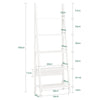 SoBuy Libreria scaffale 64x39x180cm FRG61-W