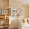 SoBuy FSB113-H-W Vetrinetta Sospesa con Ante a Battente, Bianco - immagine 12/12