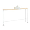 SoBuy FSB19-Z Tavolo Consolle Ingresso Allungabile Tavolo Salvaspazio in Legno - Design Semplice e Elegante, Facile da Montare, L120 x P20 x A65 cm, per Soggiorno, Corridoio, Ufficio