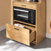 SoBuy Credenza alta da cucina 60x40x170 cm FSB98-N