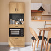 SoBuy Credenza alta da cucina 60x40x170 cm FSB98-N
