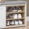 SoBuy Panca scarpiera 80x35x45cm FSR109-WN