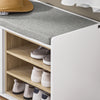 SoBuy Panca scarpiera 80x35x45cm FSR109-WN