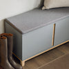 SoBuy Panca scarpiera 90x34x47cm FSR117-HG