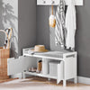 SoBuy Panca scarpiera 91x30x50cm FSR146-W