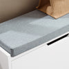 SoBuy Panca scarpiera 60x24x52 cm FSR151-K-W