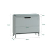 SoBuy Panca scarpiera 60x24x52 cm FSR151-K-HG