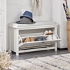 SoBuy Panca scarpiera 80x29x50cm FSR161-W