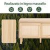 SoBuy FSR163-N Panca Scarpiera Ingresso con Seduta - Scarpiera con Cuscino Beige, 2 Ante Scorrevoli, Porta Scarpe in Legno MDF 230kg per Corridoio e Casa, 121x35x49cm
