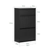 SoBuy Scarpiera61x26x100cm FSR165-SCH