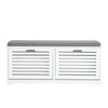 SoBuy Panca scarpiera 110x30x49cm FSR184-W
