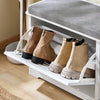 SoBuy Panca scarpiera 110x30x49cm FSR184-W
