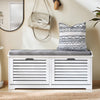 SoBuy Panca scarpiera 110x30x49cm FSR184-W
