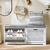 SoBuy Panca scarpiera 110x30x49cm FSR184-W