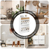 SoBuy FSR205-WN Scarpiera Salvaspazio Slim Ingresso - Mobile Scarpiera con 2 Ante a Ribalta e Cassetto - Design Nordico per Ingresso Moderno - Armadio in Legno Bianco e Rovere - 61x26x91cm