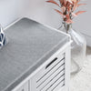 SoBuy Panca scarpiera 71x35x43 cm FSR23-II-W