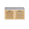 SoBuy Panca scarpiera 71x35x43 cm FSR23-II-WN