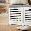 SoBuy Panca scarpiera 71x34x43cm FSR23-K-W