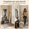 SoBuy FSR25-SCH Panca Scarpiera da Ingresso, Panca Contenitore, Panca Ingresso 3 in 1, per Piccoli Spazi, Ingresso, Corridoio, Camera da Letto, Nero, 60 x 30 x 43 cm