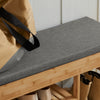 SoBuy Panca scarpiera in bambù 90x30x45cm FSR47-N