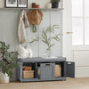 SoBuy Panca scarpiera 90x35x30cm FSR80-SG