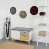 SoBuy Panca scarpiera 80x38x51cm FSR92-W