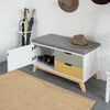 SoBuy Panca scarpiera 80x38x51cm FSR92-W