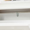SoBuy FSR94-W Scarpiera Salvaspazio Slim Mobiletto da Ingresso 3 Ante a Ribalta, Armadio Portascarpe Scarpiera Moderna per Ingresso, Corridoio o Camera da Letto 53x24x117cm Bianca