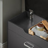 SoBuy Panca scarpiera 60x30x50cm FSR95-HG