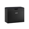 SoBuy FSR95-SCH Scarpiera salvaspazio Slim, portascarpe salvaspazio Regolabili,scarpiere,scarpiera pieghevole L60*P30*A50 cm, Nero