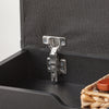 SoBuy FSR95-SCH Scarpiera salvaspazio Slim, portascarpe salvaspazio Regolabili,scarpiere,scarpiera pieghevole L60*P30*A50 cm, Nero
