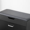SoBuy FSR95-SCH Scarpiera salvaspazio Slim, portascarpe salvaspazio Regolabili,scarpiere,scarpiera pieghevole L60*P30*A50 cm, Nero