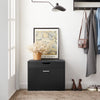 SoBuy FSR95-SCH Scarpiera salvaspazio Slim, portascarpe salvaspazio Regolabili,scarpiere,scarpiera pieghevole L60*P30*A50 cm, Nero