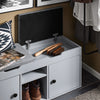 SoBuy Panca scarpiera 100x34x47cm FSR96-DG