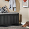 SoBuy Panca scarpiera nera 80x26x45cm FSR98-L-SCH