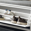 SoBuy Panca scarpiera bianca 80x26x45cm FSR98-L-W