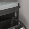 SoBuy Panca scarpiera 62x26x46cm FSR98-SCH
