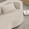 SoBuy FST101-MI Divano Letto 2 Posti in Velluto a Coste, Beige - immagine 4/12